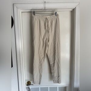 NWT Time and Tru Cargo Linen Pants